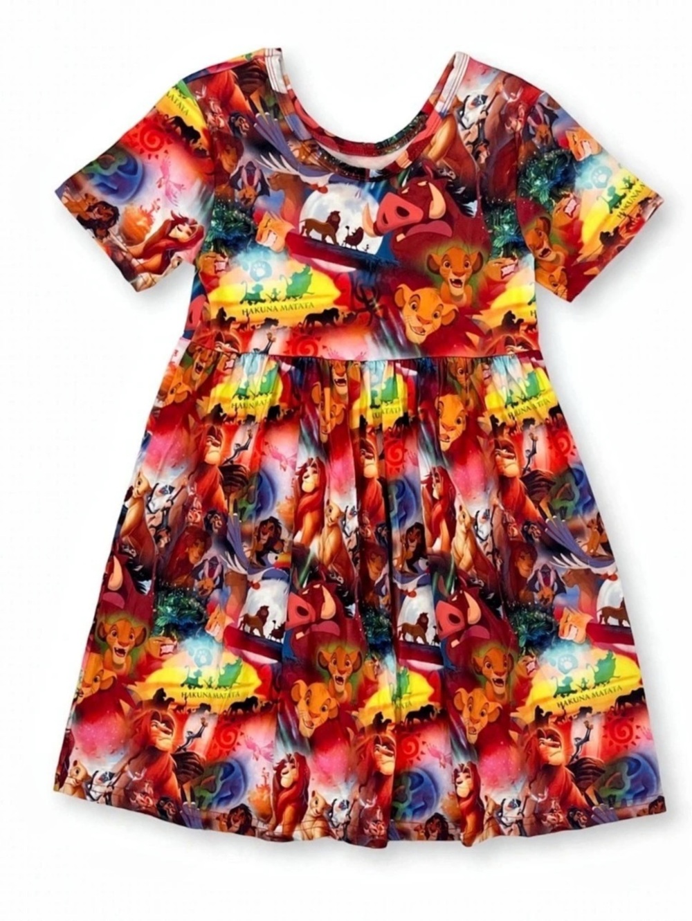 Disney Kids Animal Print Dress
